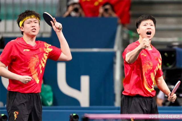 德国乒乓球队碾压中国乒乓球队，马龙惊艳世界