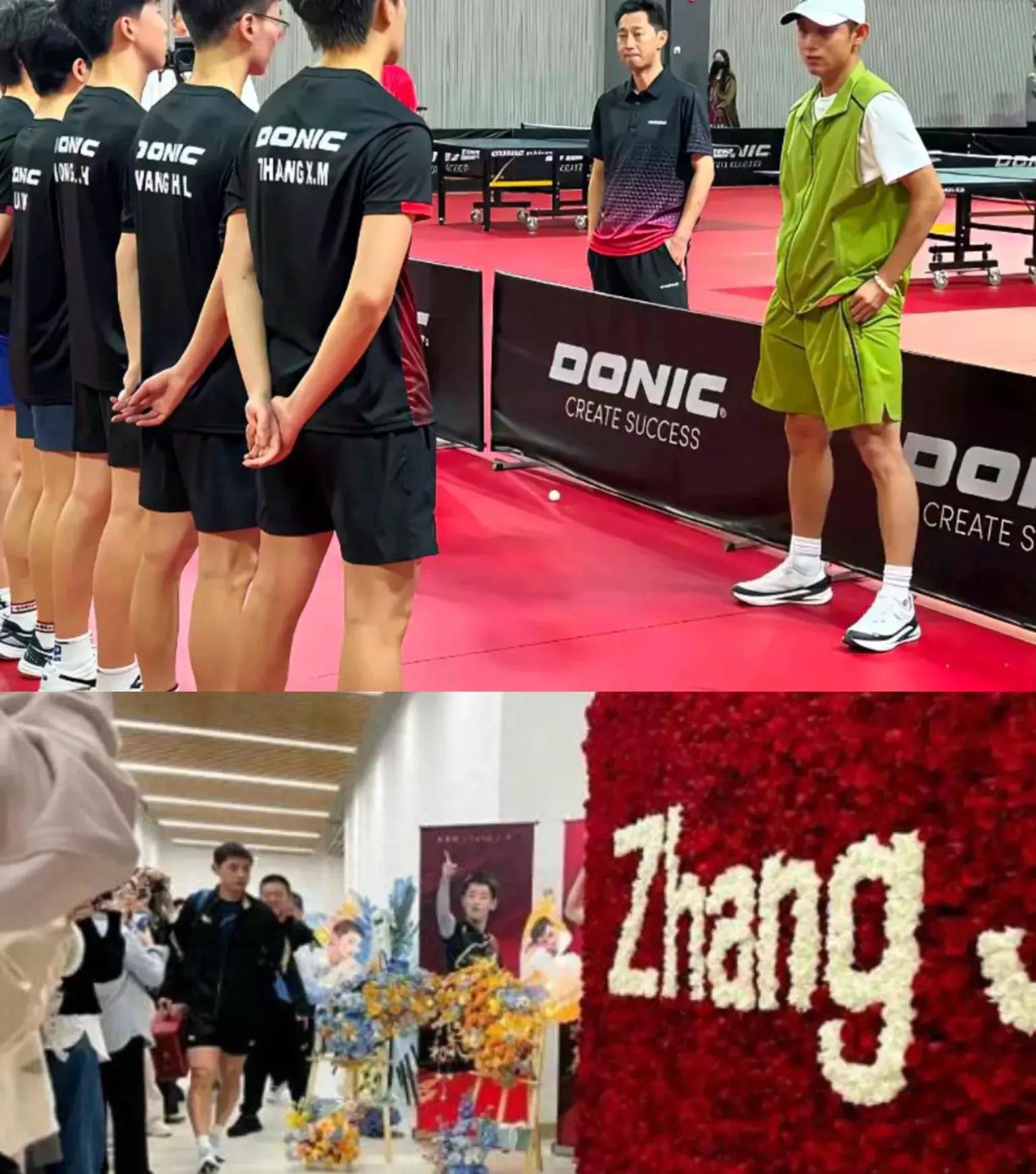 英国乒乓球队横扫日本乒乓球队，张继科三分雨点燃全场