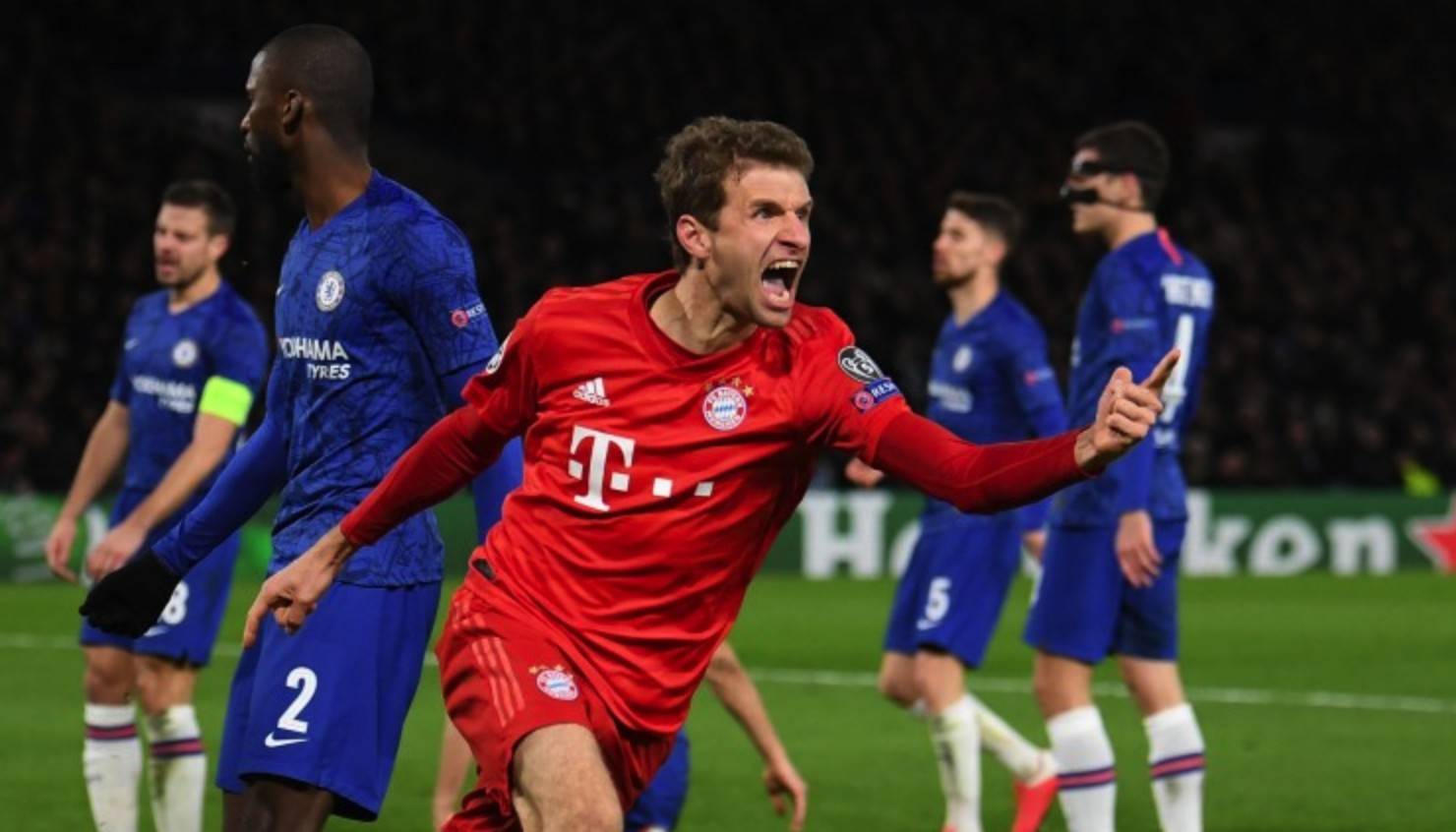 法国险胜切尔西，穆勒扛起全队